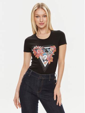 Guess Футболка Ss Cn Tropical Train W4GI62 J1314 Чорний Slim Fit Guess Футболка Ss Cn Tropical Train W4GI62 J1314 Чорний Slim Fit