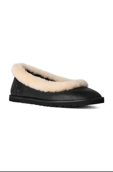 Кожаные балетки UGG Zora Leather Ballet Flat