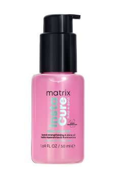 Масло Matrix Instacure Cure Build-A-Bond Oil для блеска и укрепления очень поврежденных волос, с бондингом, 50 мл