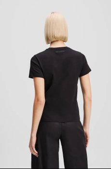 Хлопковая футболка Karl Lagerfeld