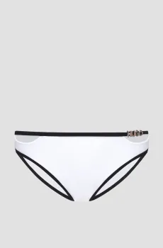 Женские белые трусики от купальника Белый XS HUGO 50492433;122