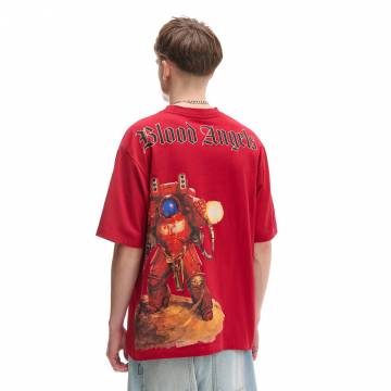 Cropp - Футболка з принтом Warhammer - червоний Cropp - Футболка з принтом Warhammer - червоний