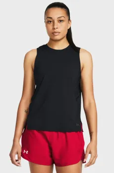 Женская черная майка UA Launch Elite Tank Черный XS Under Armour 1383363-001