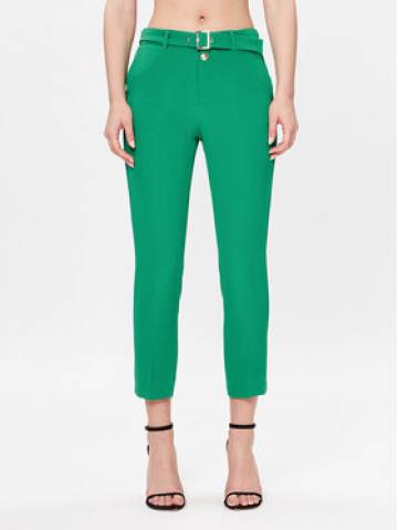 Liu Jo Штани з тканини WA3188 T7896 Зелений Slim Fit Liu Jo Штани з тканини WA3188 T7896 Зелений Slim Fit