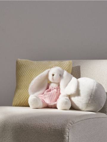 М’яка іграшка кролик - білий