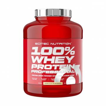 Протеин Scitec Nutrition 100% Whey Protein Professional Ваниль, в порошке, 2.35 кг Протеин Scitec Nutrition 100% Whey Protein Professional Ваниль, в порошке, 2.35 кг