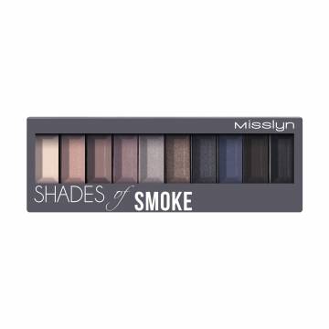 Палетка теней для век Misslyn Must-Have Eyeshadow Shades 6 Shade Of Smoke, 8 г Палетка теней для век Misslyn Must-Have Eyeshadow Shades 6 Shade Of Smoke, 8 г