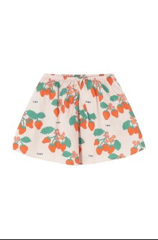 Детская хлопковая юбка Tinycottons STRAWBERRIES SKIRT