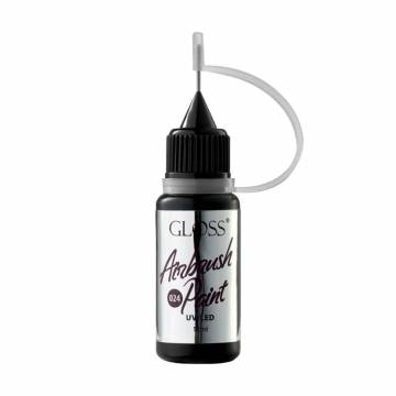 Краска для аэрографа Gloss Airbrush Paint UV/LED 024, 12 мл Краска для аэрографа Gloss Airbrush Paint UV/LED 024, 12 мл
