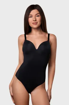 Женское черное боди Memory Foam Черный 75E brabrabra SLZ24215003