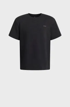 Детская черная футболка UA B HWT OS WASH SS Черный 14 Under Armour 6016239-001