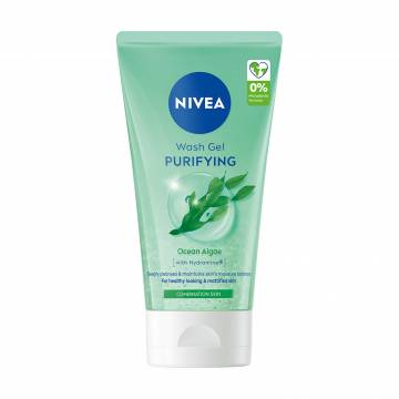 Очищающий гель для умывания NIVEA Ocean Algae Wasch Gel для комбинированной кожи, 150 мл
