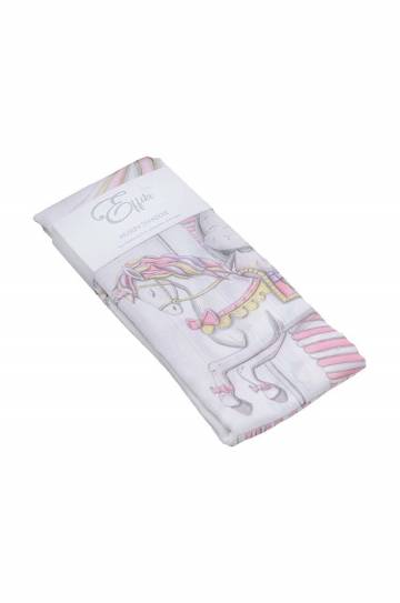 Effiki 95x95 cm Duży otulacz muślinowy