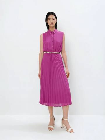 Mohito - Сукня-сорочка міді - фіолетовий - 34