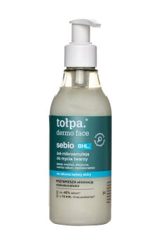 Гель-микроэмульсия для умывания Tolpa Dermo Face Sebio BHL Gel-MicroEmulsion, 195 мл