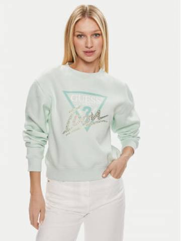 Guess Світшот Icon W4GQ09 KB681 Зелений Relaxed Fit Guess Світшот Icon W4GQ09 KB681 Зелений Relaxed Fit