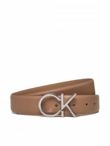 Calvin Klein Жіночий ремінь Re-Lock Ck Logo Belt 30Mm K60K610157 Коричневий Calvin Klein Жіночий ремінь Re-Lock Ck Logo Belt 30Mm K60K610157 Коричневий