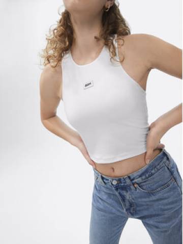 Sprandi Топ SP22-TPD101 Білий Slim Fit Sprandi Топ SP22-TPD101 Білий Slim Fit