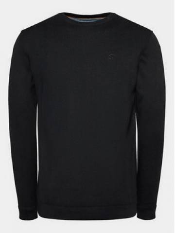 INDICODE Светр Wildman 35-697 Чорний Regular Fit INDICODE Светр Wildman 35-697 Чорний Regular Fit