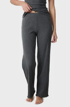 Женские темно-серые брюки COLY Серый S Etam 6544534