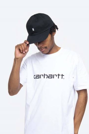 Хлопковая кепка Norse Projects цвет чёрный однотонная N80.0001.9999-9999