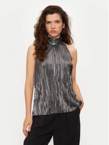 Bruuns Bazaar Блузка BBW3706 Срібний Regular Fit Bruuns Bazaar Блузка BBW3706 Срібний Regular Fit