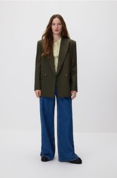Reserved - Двобортний блейзер - темно-зелений - 145IS-79X