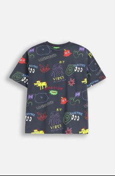 Детская хлопковая футболка Coccodrillo