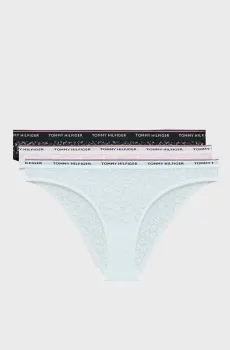Женские трусики (3 шт) BIKINI LACE Разноцветный S Tommy Hilfiger UW0UW04897