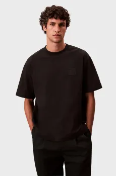 Мужская черная футболка SS 16s JERSEY Черный S Calvin Klein LV04LD224G