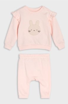 Трикотажний костюм - пастельний рожевий