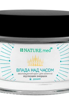 Увлажняющий крем для лица дневной  NATURE.med Власть над временем SPF 10, от первых морщин 35+, 50 мл