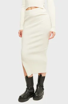 Женская белая юбка Белый S Tally Weijl SSKVITABITA