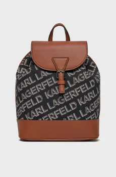 Женский рюкзак с узором ESSENTIAL Разноцветный ONESIZE Karl Lagerfeld 236W3036