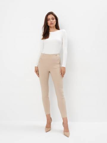 Mohito - Штани skinny - бежевий - 32 Mohito - Штани skinny - бежевий - 32