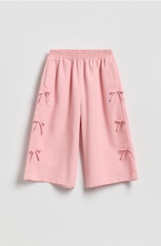 Reserved - Кюлоти з бантиками - пильно-рожевий - 183HN-39X