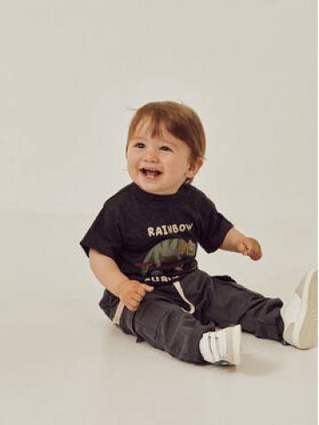 Zippy Футболка ZBBAP0303 23005 Сірий Regular Fit Zippy Футболка ZBBAP0303 23005 Сірий Regular Fit