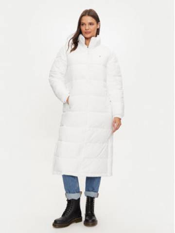 Tommy Jeans Пуховик DW0DW19918 Білий Regular Fit Tommy Jeans Пуховик DW0DW19918 Білий Regular Fit