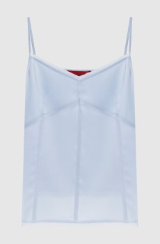 Голубой топ