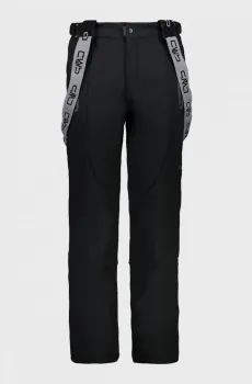 Мужские черные лыжные брюки Черный 48 CMP 3W04407-91BG