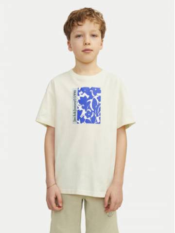Jack&Jones Junior Футболка Jormarbella 12257641 Écru Loose Fit Jack&Jones Junior Футболка Jormarbella 12257641 Écru Loose Fit
