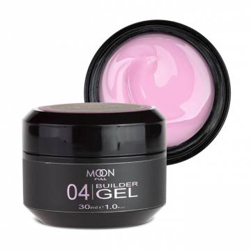 Моделирующий гель для ногтей Moon Full Builder Gel 04 Нежно-сиреневый, 30 мл Моделирующий гель для ногтей Moon Full Builder Gel 04 Нежно-сиреневый, 30 мл