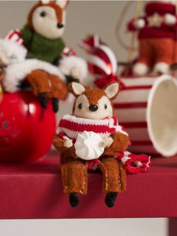 Різдвяна прикраса - коричневий