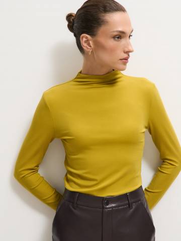 Mohito - Блузка с добавлением лиоцелла - оливковий - XXL Mohito - Блузка с добавлением лиоцелла - оливковий - XXL