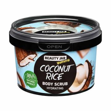 Скраб для тела Beauty Jar Yummy Coconut Rice Hydrating Body Scrub Кокосовый рис, 360 г Скраб для тела Beauty Jar Yummy Coconut Rice Hydrating Body Scrub Кокосовый рис, 360 г