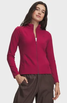 Женская малиновая спортивная кофта Motion FZ Малиновый S Under Armour 6013776-622