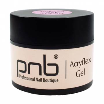 Полигель для наращивания ногтей PNB Acryflex Gel, Pink Elegance, 15 мл