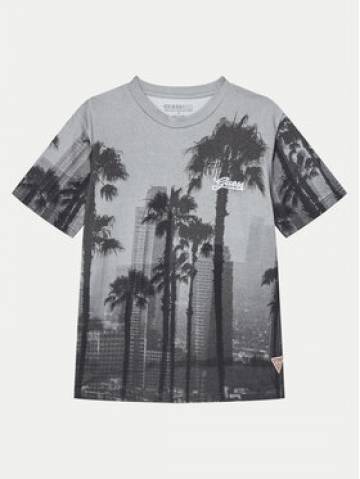 Guess Футболка L5RI26 K8HM4 Коричневий Regular Fit Guess Футболка L5RI26 K8HM4 Коричневий Regular Fit
