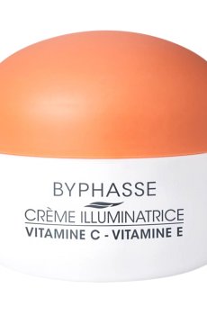 Осветляющий крем для лица Byphasse Illuminating Cream с витаминами С и Е, 50 мл