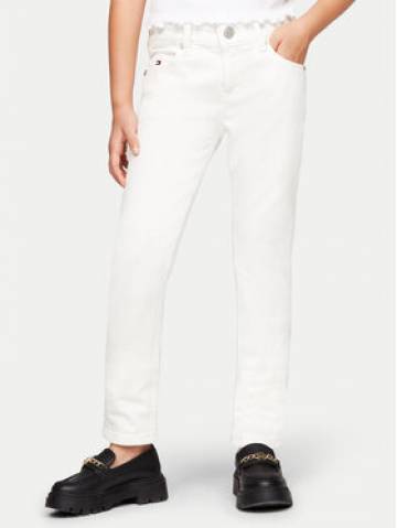 Tommy Hilfiger Джинси Nora KG0KG07846 Білий Slim Fit Tommy Hilfiger Джинси Nora KG0KG07846 Білий Slim Fit